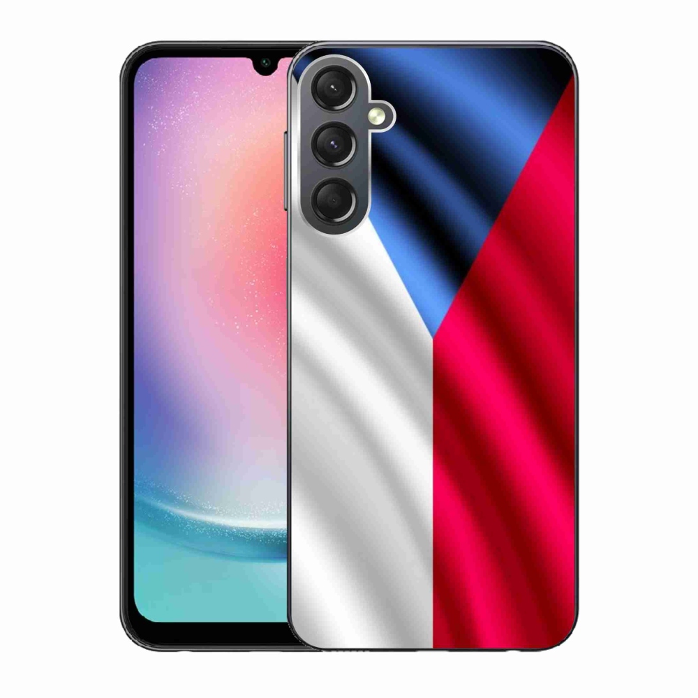 Gélový kryt mmCase na Samsung Galaxy A24 - slovenská vlajka