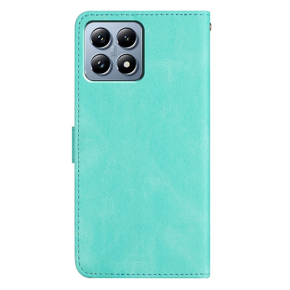 Line knižkové púzdro na Xiaomi 15T Pro - zelené