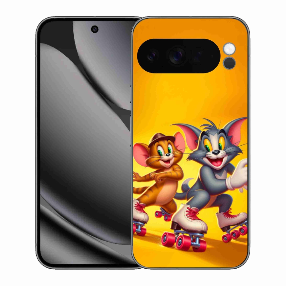 Gélový kryt mmCase na Google Pixel 10 Pro XL - tom a jerry