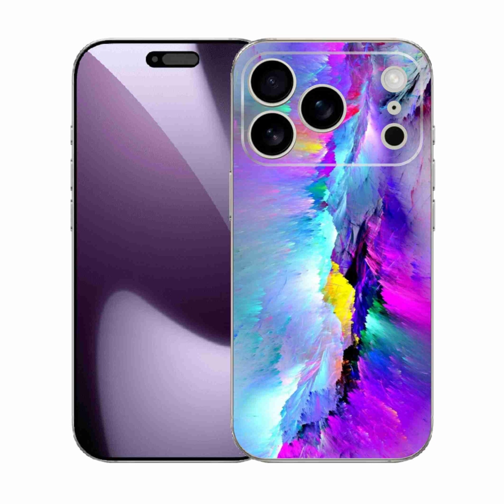 Gélový kryt mmCase na iPhone 17 Pro - abstrakt