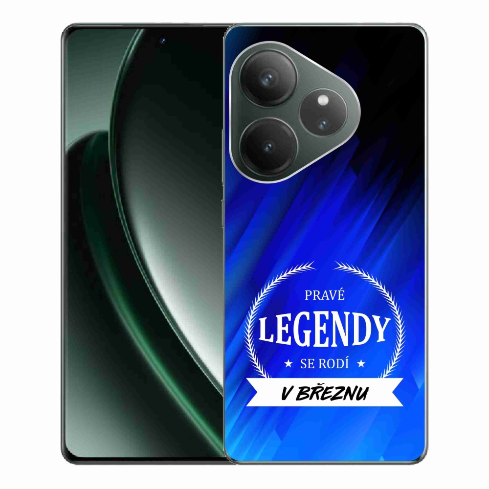 Gélový kryt mmCase na Realme GT 6 5G/GT 6T 5G - legendy v marci modré pozadie