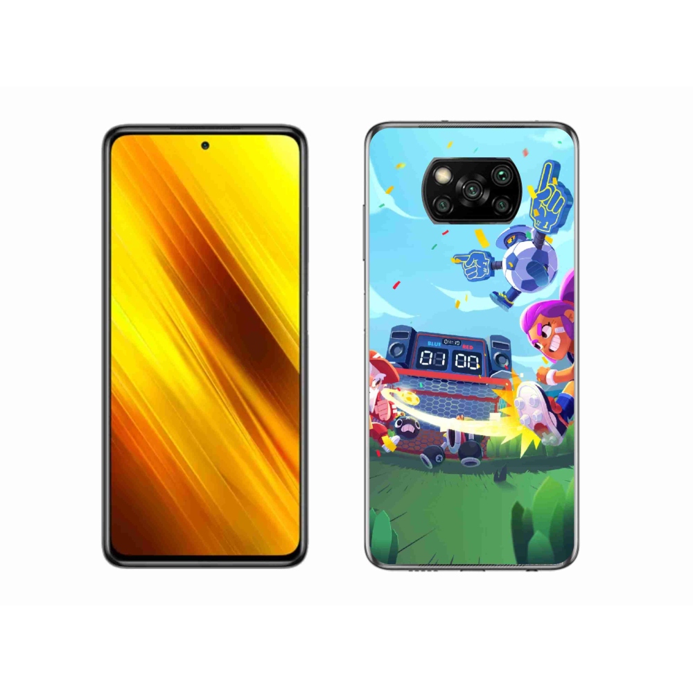 Gélový kryt mmCase na Xiaomi Poco X3 - brawl stars 1