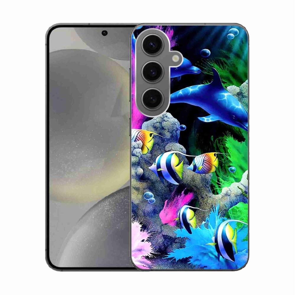 Gélový obal mmCase na Samsung Galaxy S24 - morský svet
