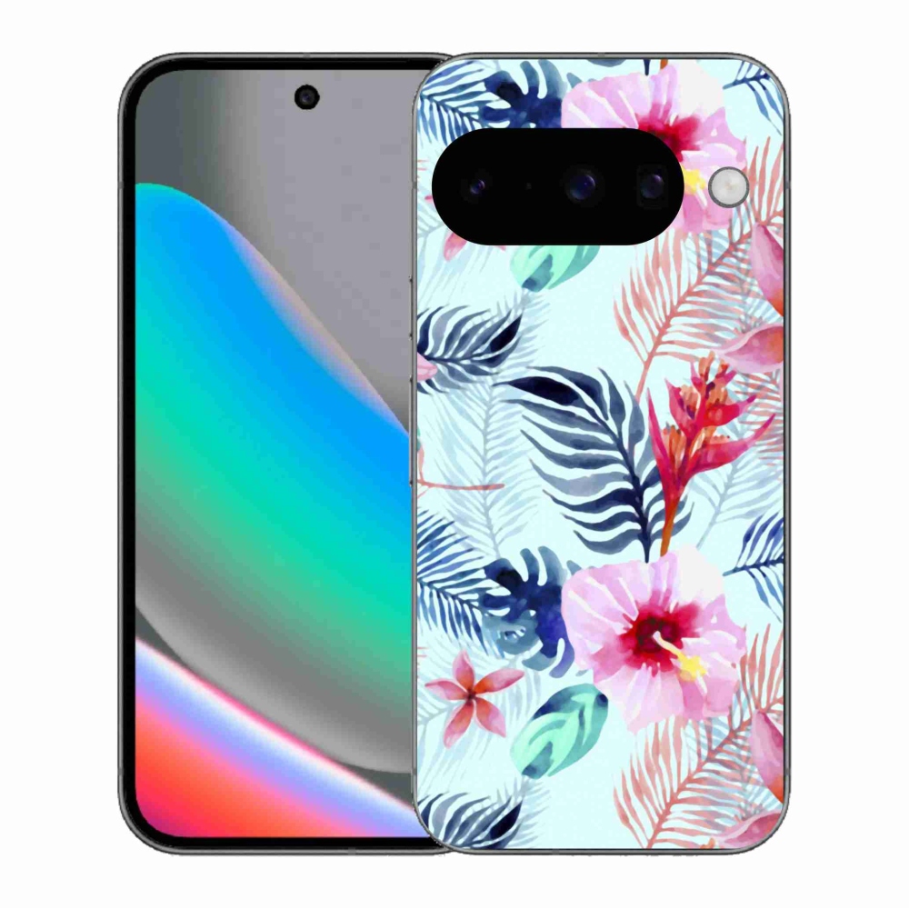 Gélový kryt mmCase na Google Pixel 10 - kvety