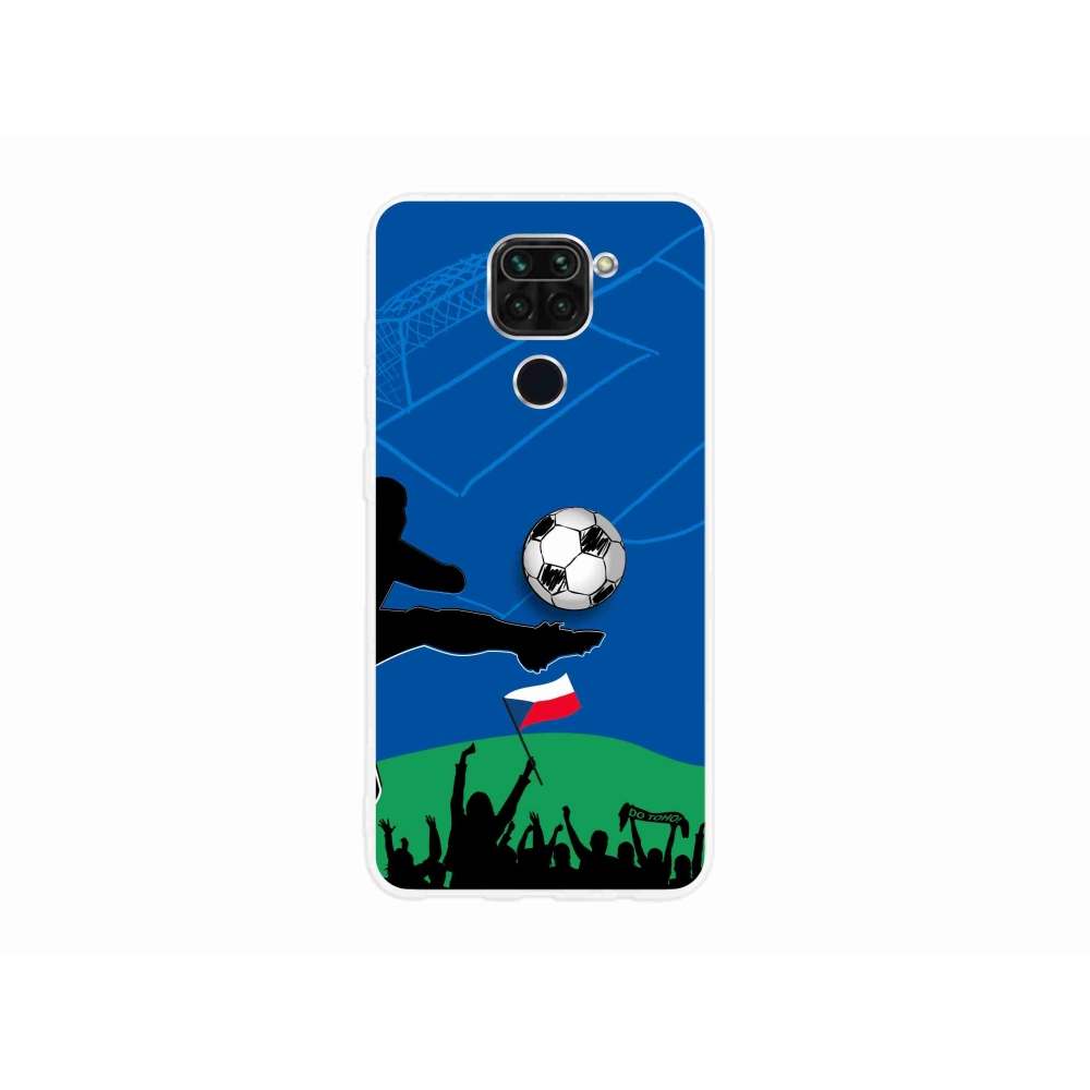 Gélový kryt mmCase na Xiaomi Redmi Note 9 - fanúšikovia futbalu