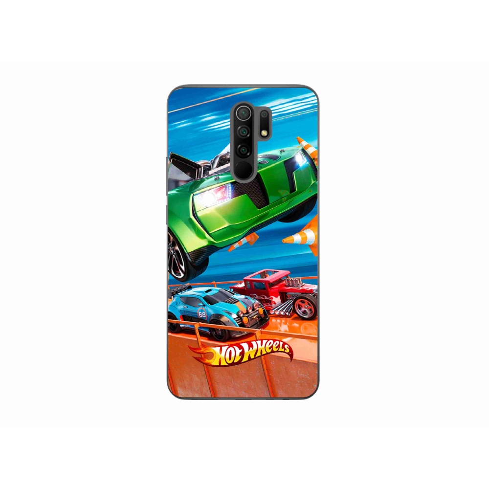 Gélový kryt mmCase na Xiaomi Redmi 9 - hot wheels 1