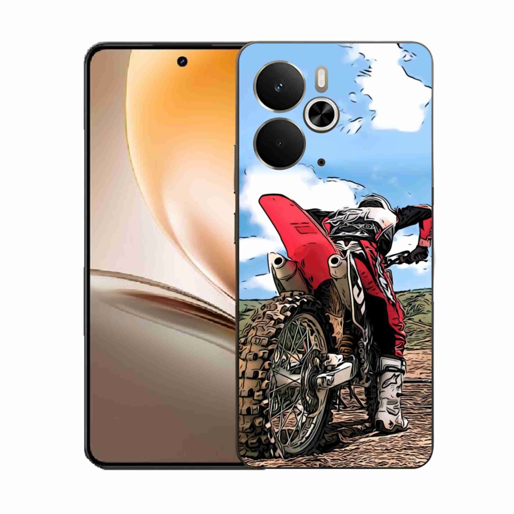 Gélový kryt mmCase na Realme 14 5G - moto