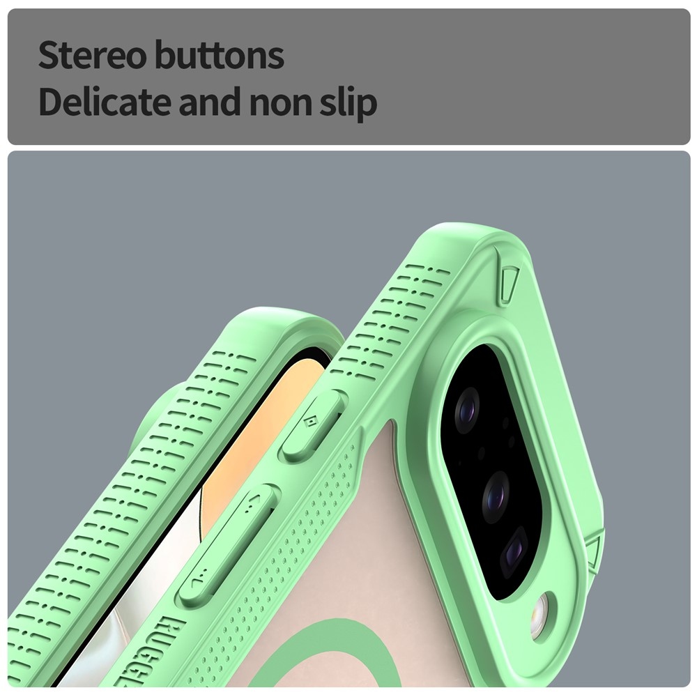 Froste odolný kryt s MagSafe na Google Pixel 10 - zelený
