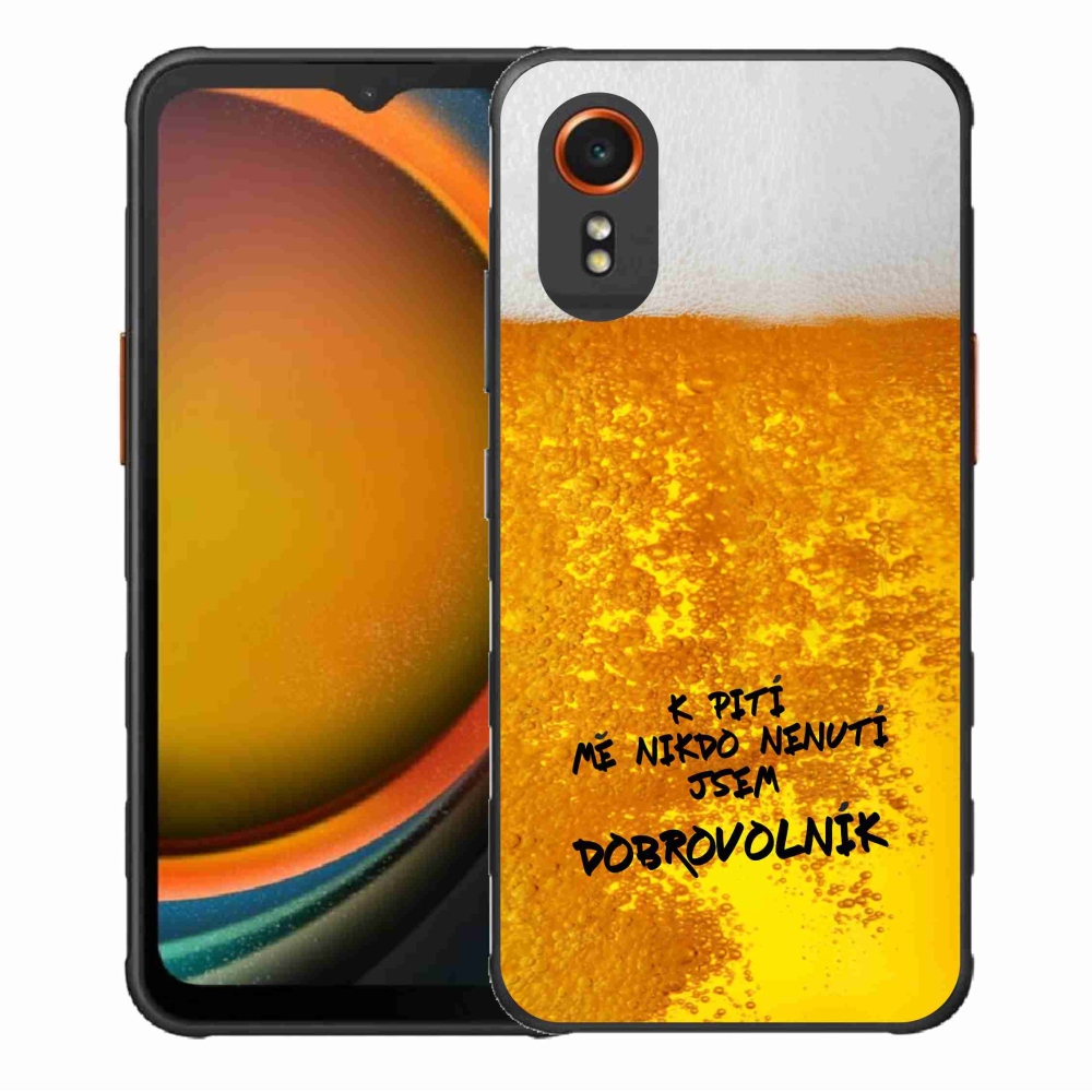 Gélový kryt mmCase na Samsung Galaxy Xcover 7 - pivný motív 4