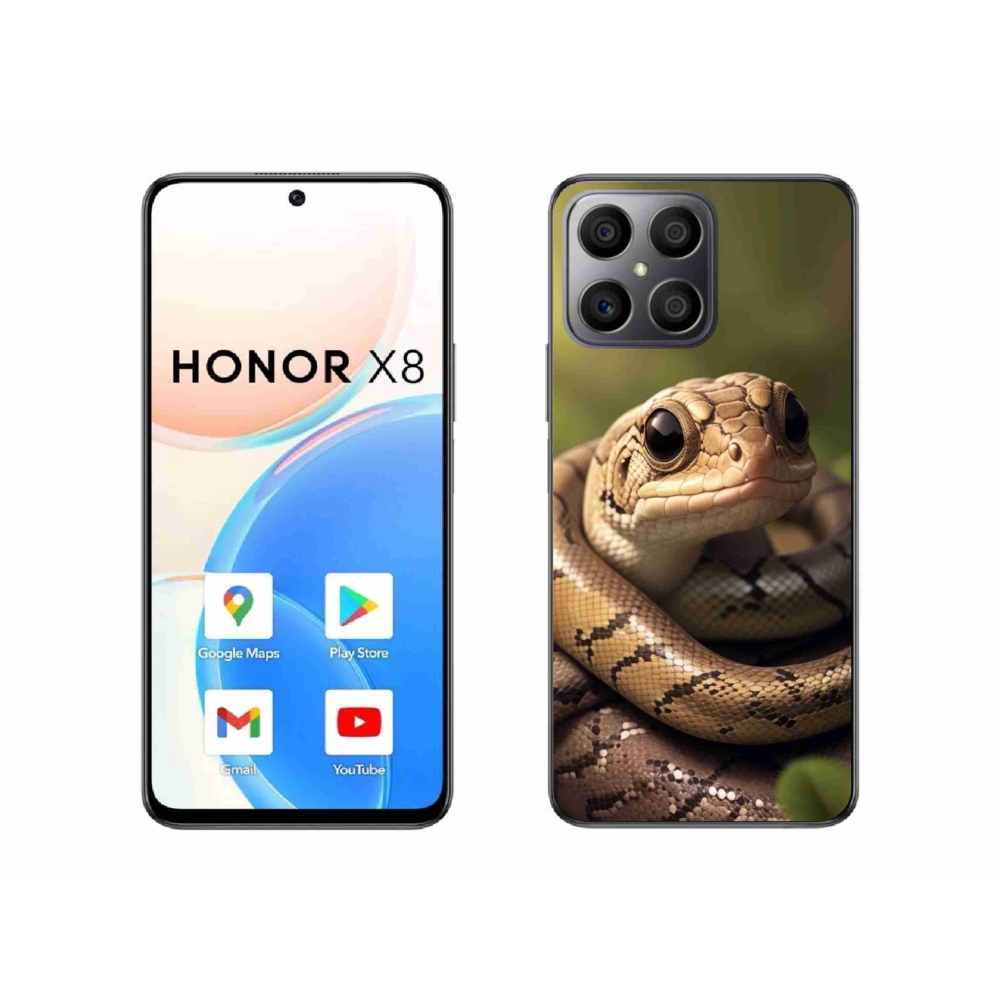 Gélový kryt mmCase na Honor X8 - had 1