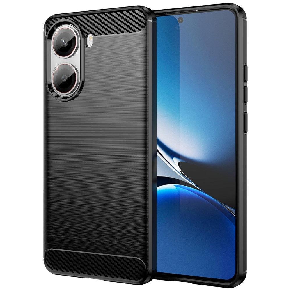 Carbon odolný gélový obal na Xiaomi Poco X7 Pro 5G - čierný