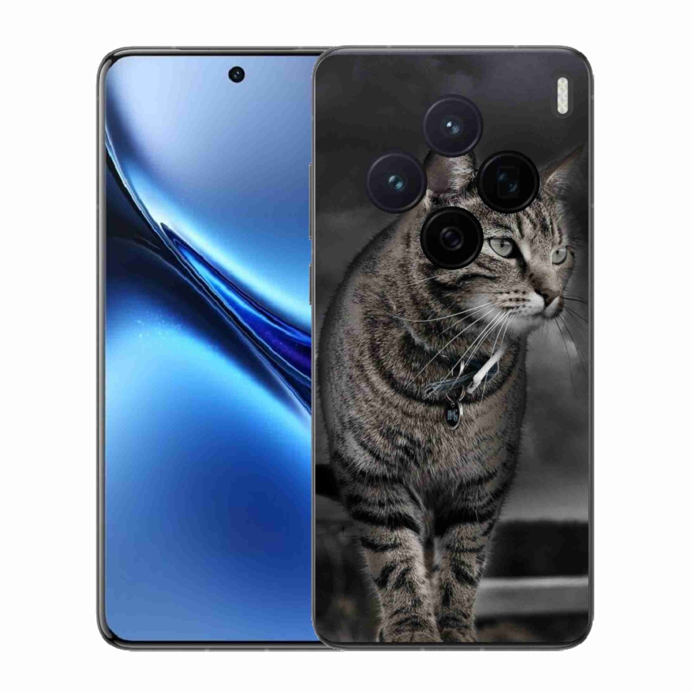 Gélový kryt mmCase na Vivo X200 5G - mačka