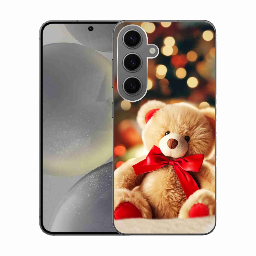 Gélový kryt mmCase na Samsung Galaxy S24 - plyšový medvedík