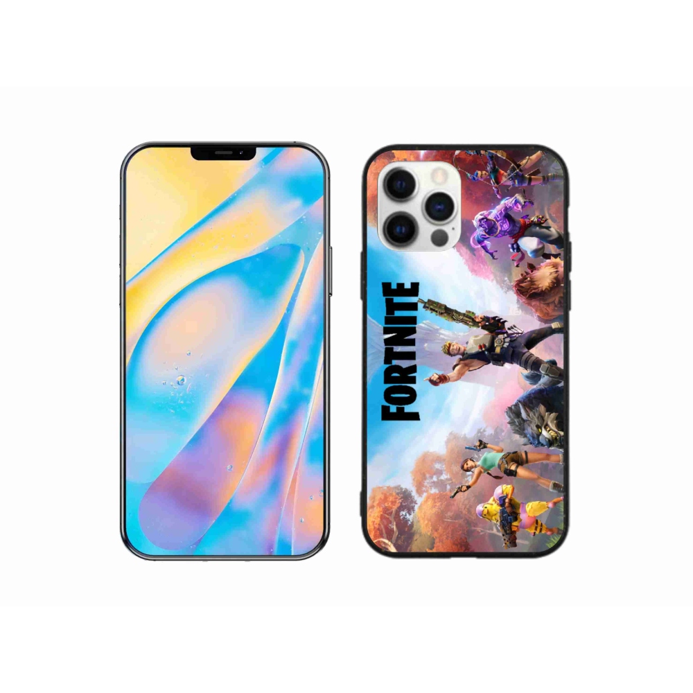 Gélový kryt mmCase na iPhone 12 - fortnite 1