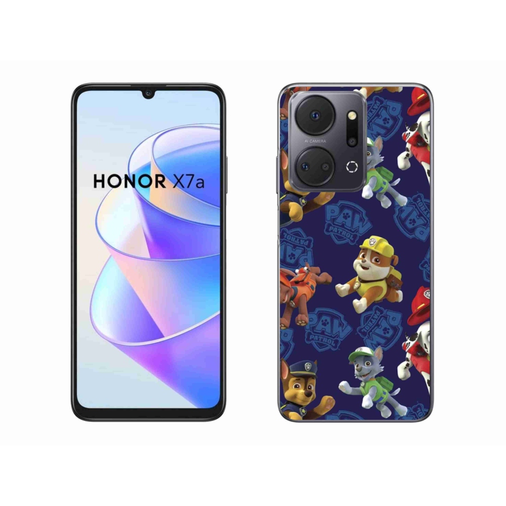 Gélový kryt mmCase na Honor X7a - labková patrola 1