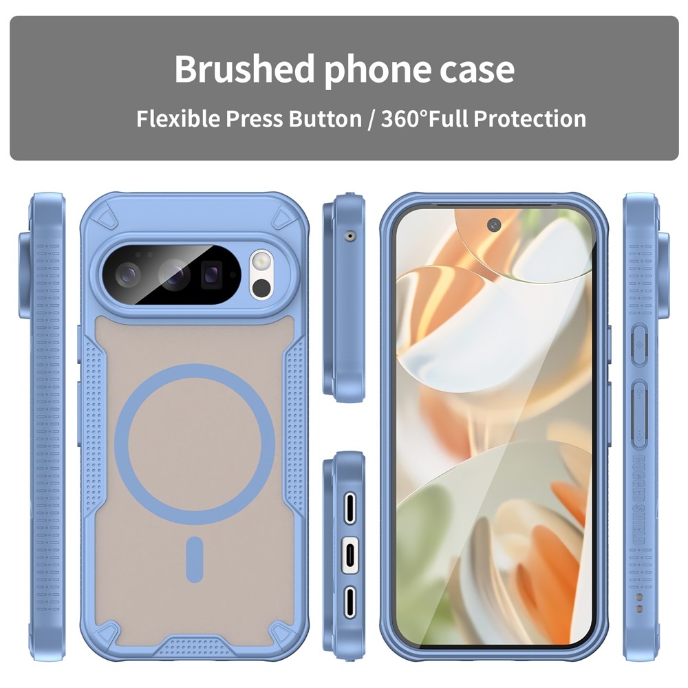 Froste odolný kryt s MagSafe na Google Pixel 10 Pro - modrý