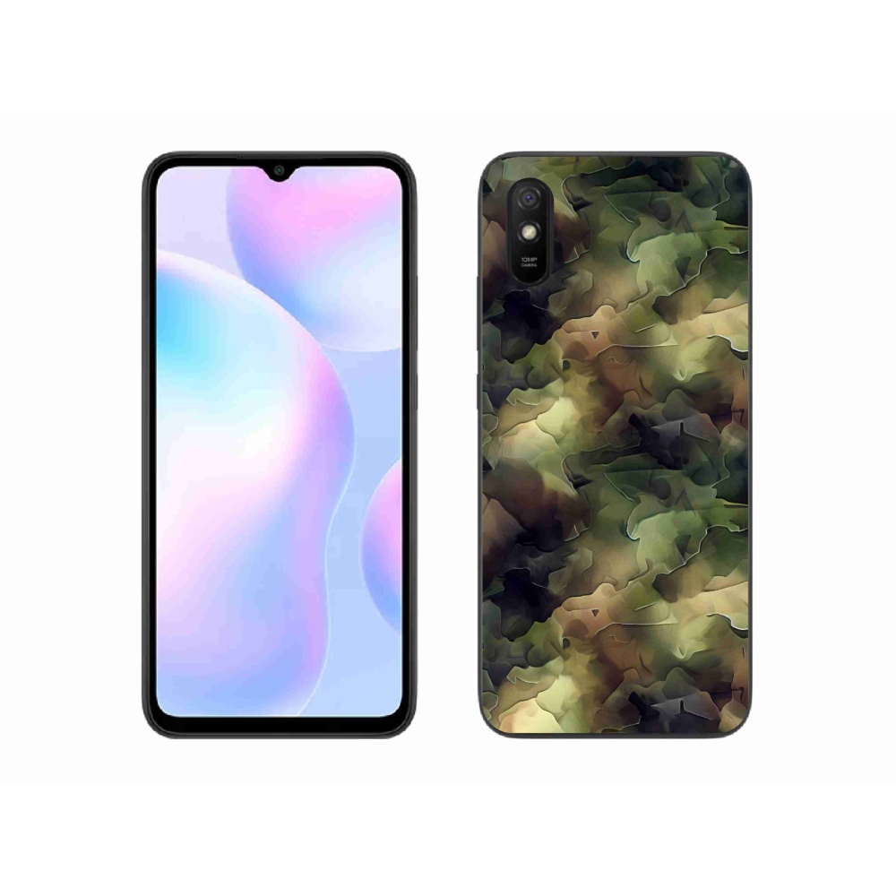 Gélový kryt mmCase na Xiaomi Redmi 9AT - maskáčový vzor 10