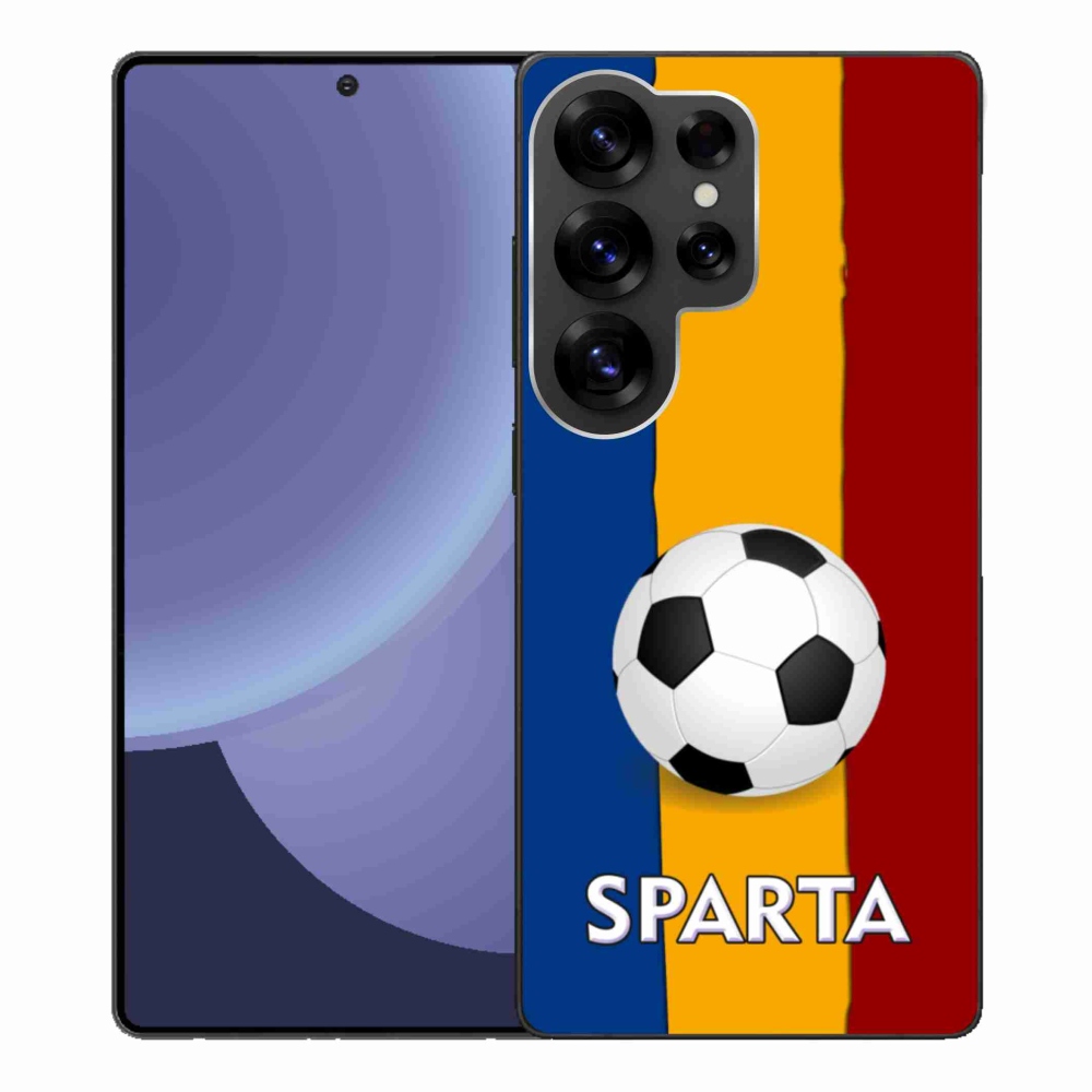 Gélový kryt mmCase na Samsung Galaxy S25 Ultra - futbal 1