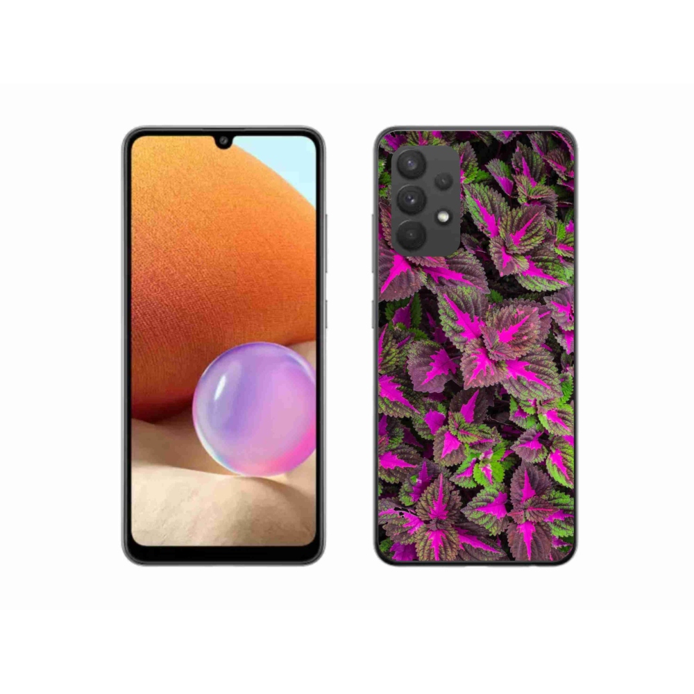 Gélový kryt mmCase na Samsung Galaxy A32 4G - kvety 10