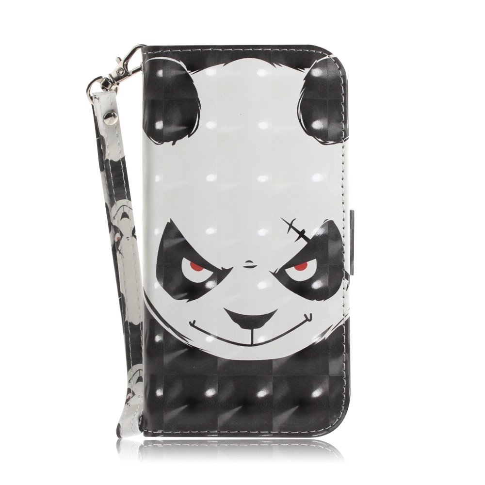 Print knižkové puzdro na Xiaomi Redmi 12 4G/5G - naštvaná panda