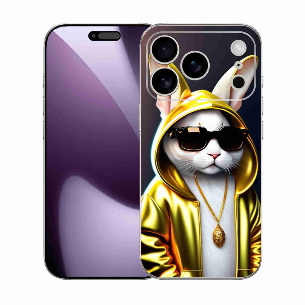Gélový kryt mmCase na iPhone 17 Pro - mačka boss