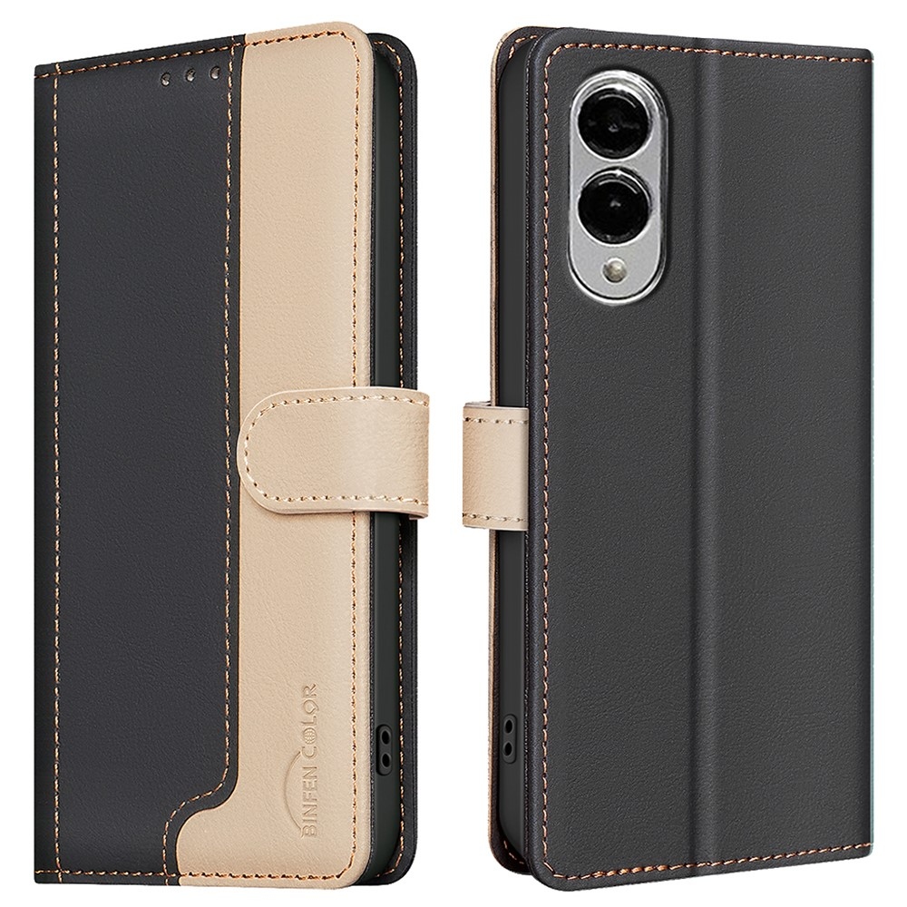 BNF DUO knižkové púzdro na Samsung Galaxy S25 Edge - čierne