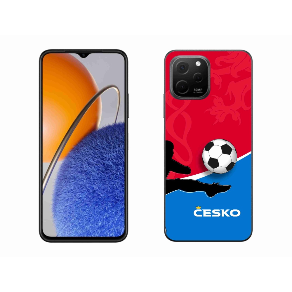 Gélový kryt mmCase na Huawei Nova Y61 - futbal Česko 2