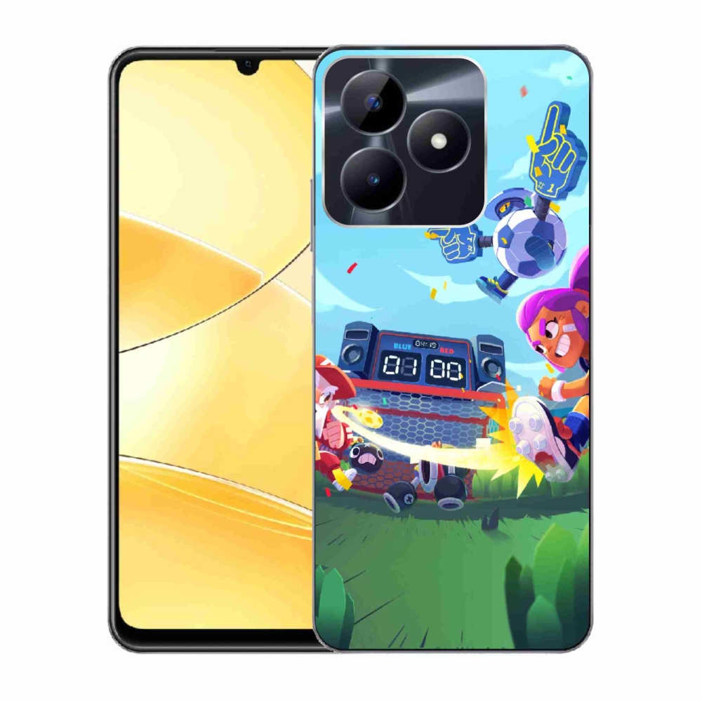 Gélový kryt mmCase na Realme C51/C53 - brawl stars 1