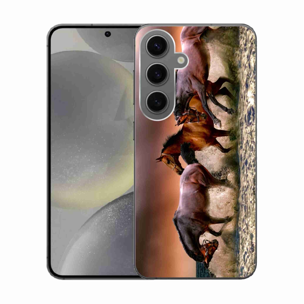 Gélový obal mmCase na Samsung Galaxy S24 - kone 1