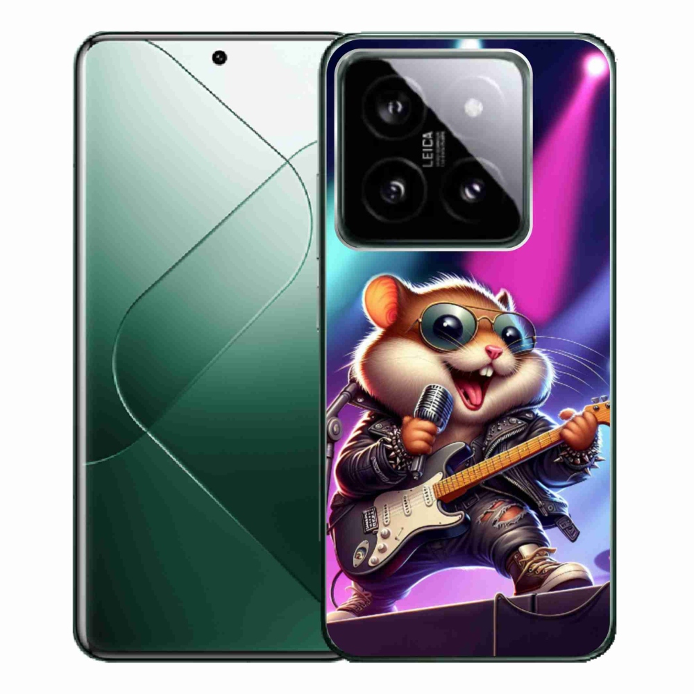 Gélový kryt mmCase na Xiaomi 14 Pro - škrečok rocker