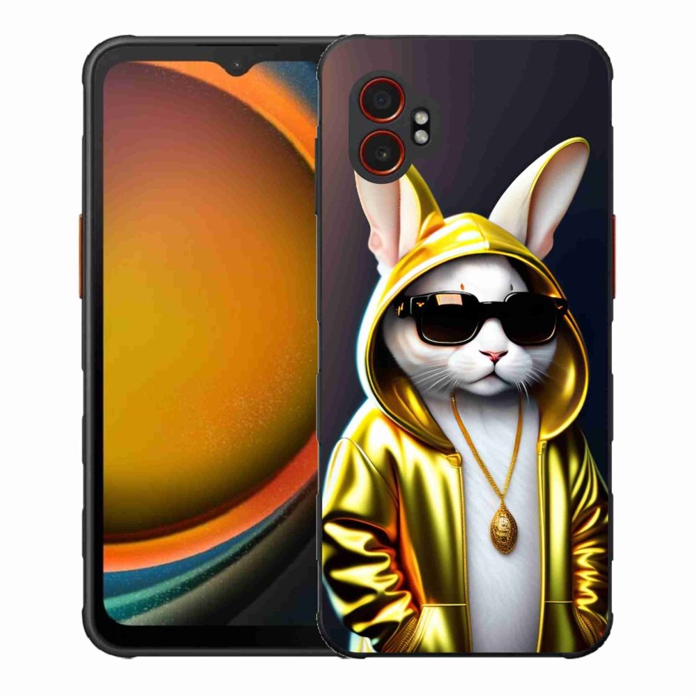 Gélový kryt mmCase na Samsung Galaxy Xcover 7 Pro - mačka boss