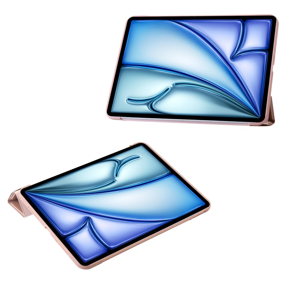 Origamis inteligentné polohovacie puzdro na tablet iPad Air 13 (2024)/(2025) - ružovozlaté
