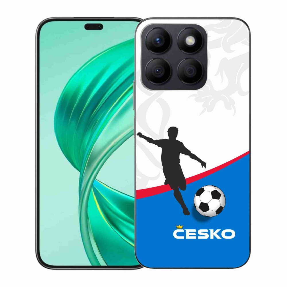 Gélový kryt mmCase na Honor X8b - futbal Česko 1