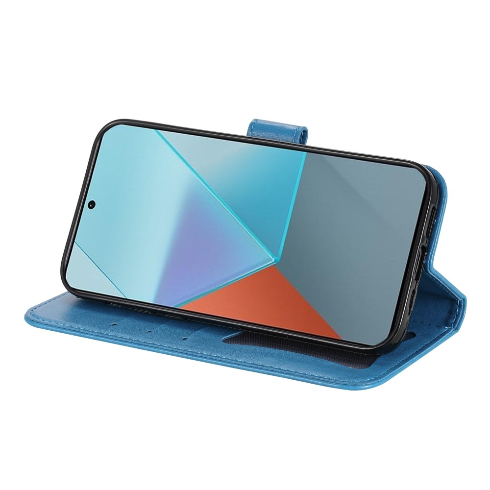 Mandala knižkové púzdro na Xiaomi Redmi Note 13 Pro 5G/Poco X6 5G - modré