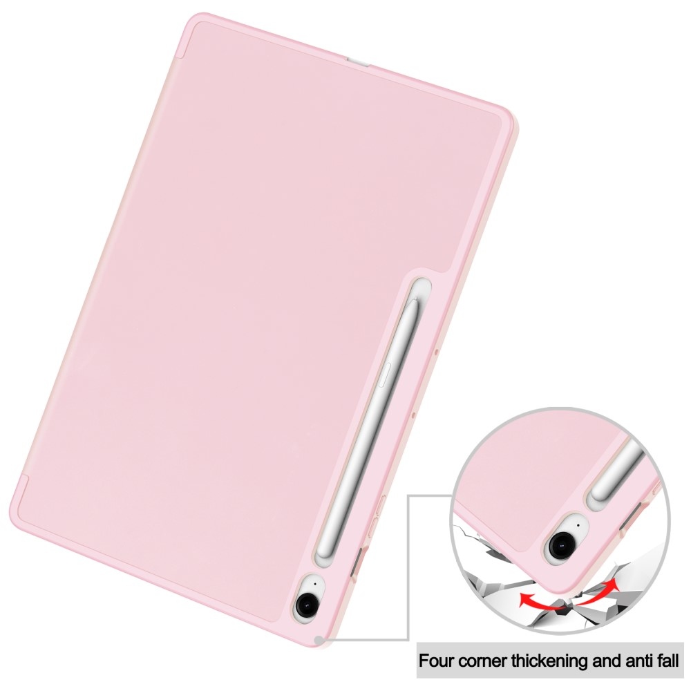 Cases chytré zatváracie púzdro na Samsung Galaxy Tab S10 FE+ - ružové