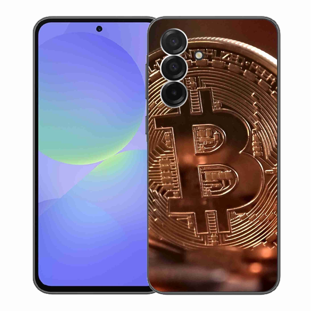 Gélový kryt mmCase na Samsung Galaxy A36 5G - bitcoin