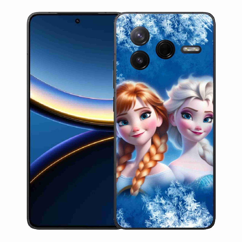 Gélový kryt mmCase na Xiaomi Poco F7 Pro - ľadové kráľovstvo 2
