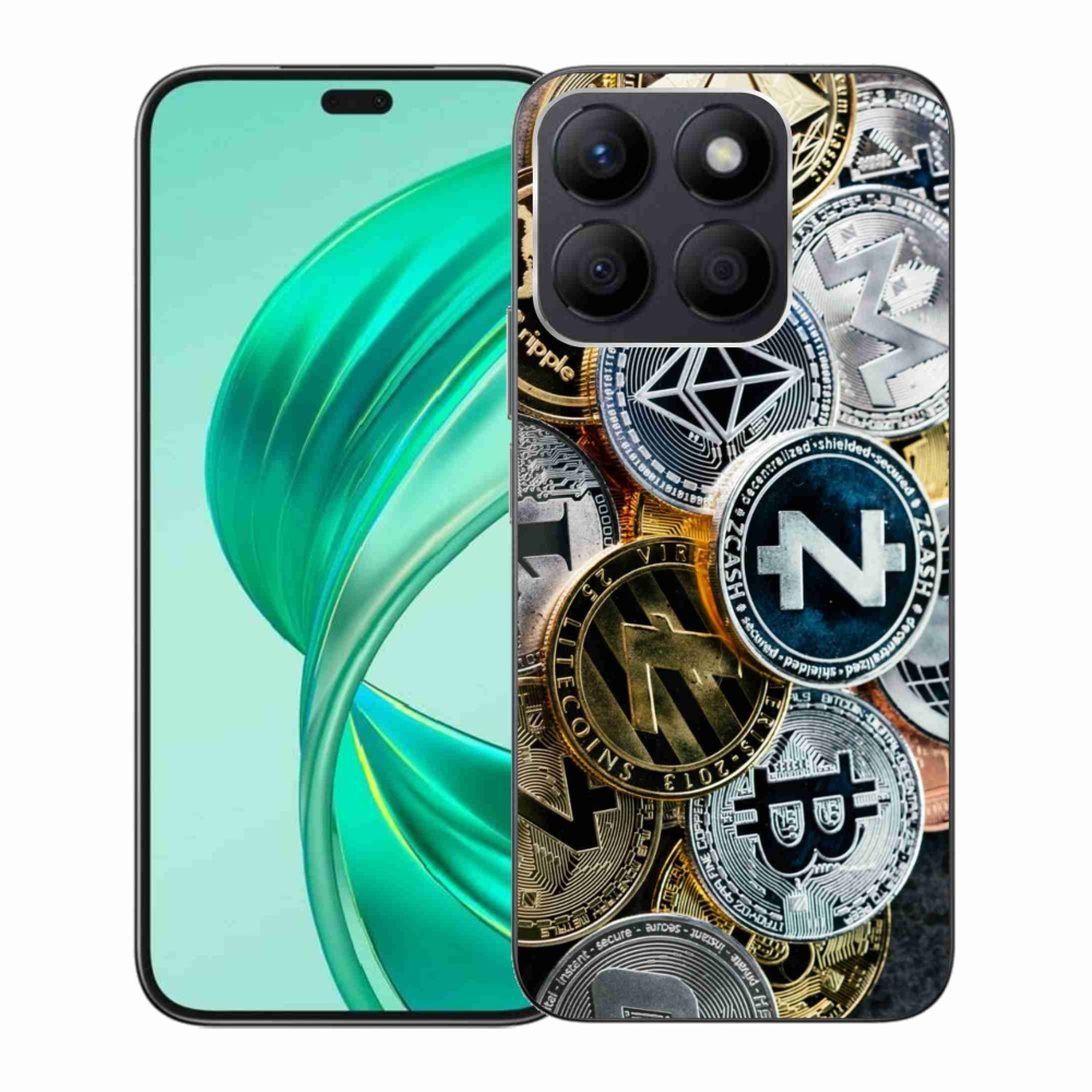 Gélový kryt mmCase na Honor X8b - kryptomeny