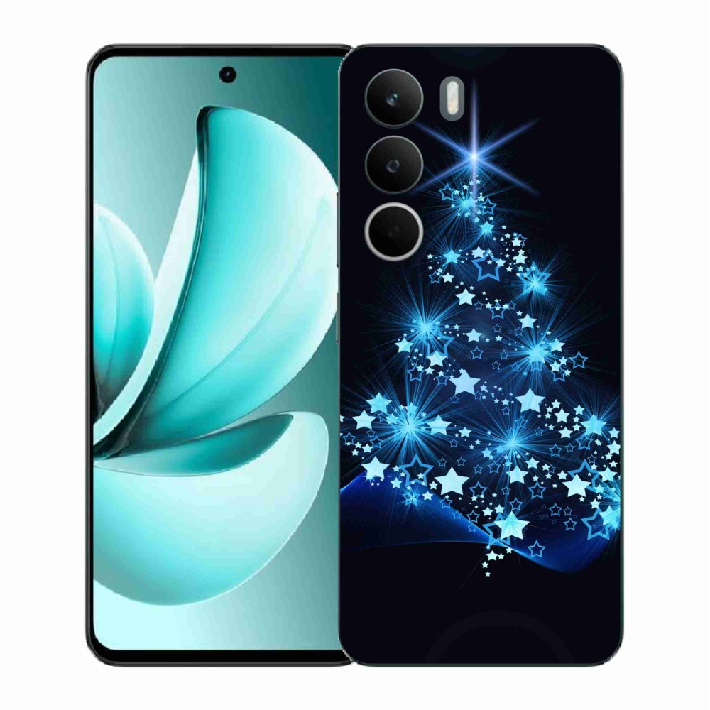 Gélový kryt mmCase na Realme C71 - vianočný stromček
