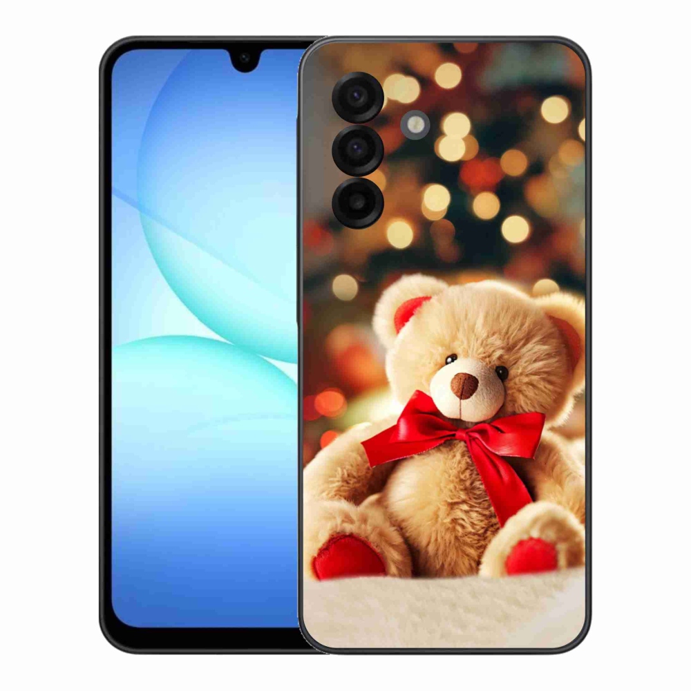 Gélový kryt mmCase na Samsung Galaxy A17 5G - plyšový medvedík