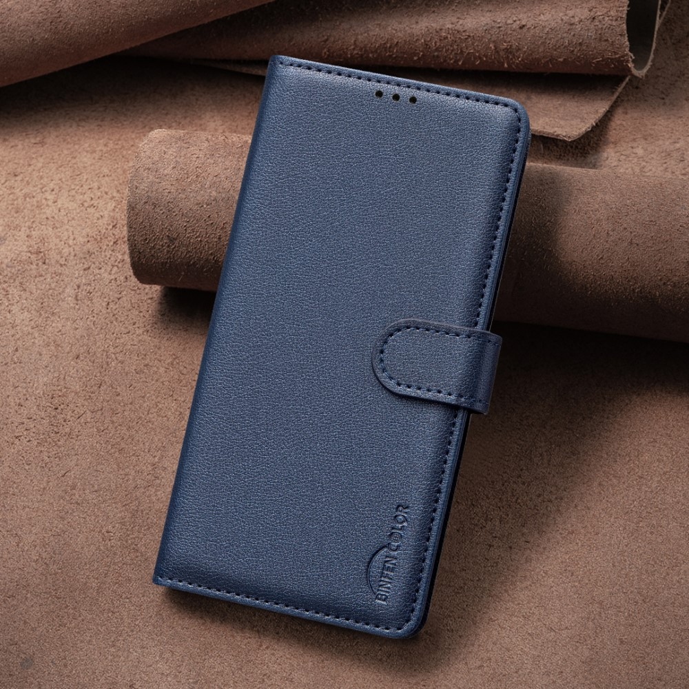 BINFEN knižkové púzdro na Xiaomi Redmi A5 (171.7x77.8x8.3mm) - modré