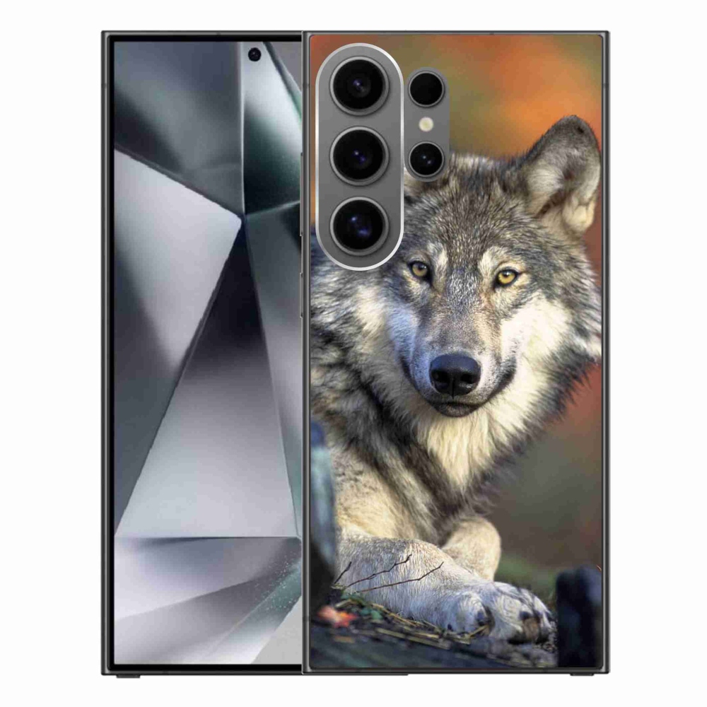 Gélový obal mmCase na Samsung Galaxy S24 Ultra - vlk