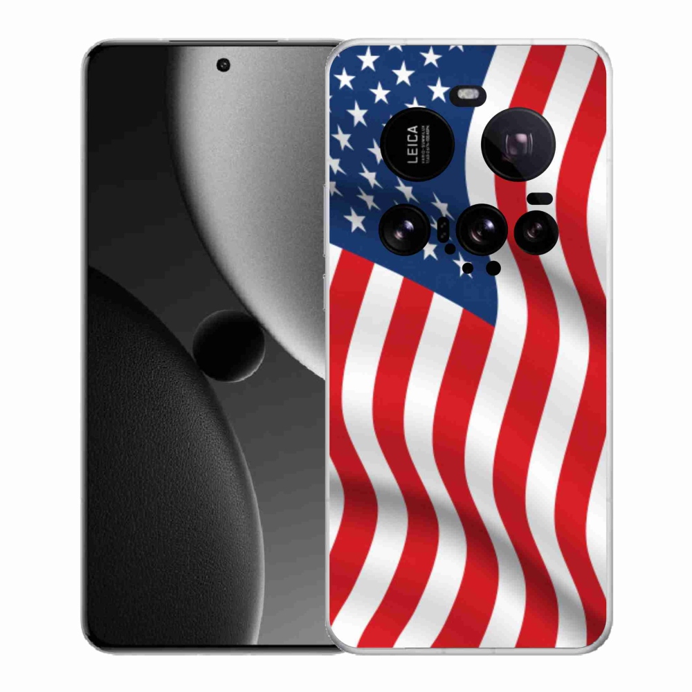 Gélový kryt mmCase na Xiaomi 15 Ultra - USA vlajka