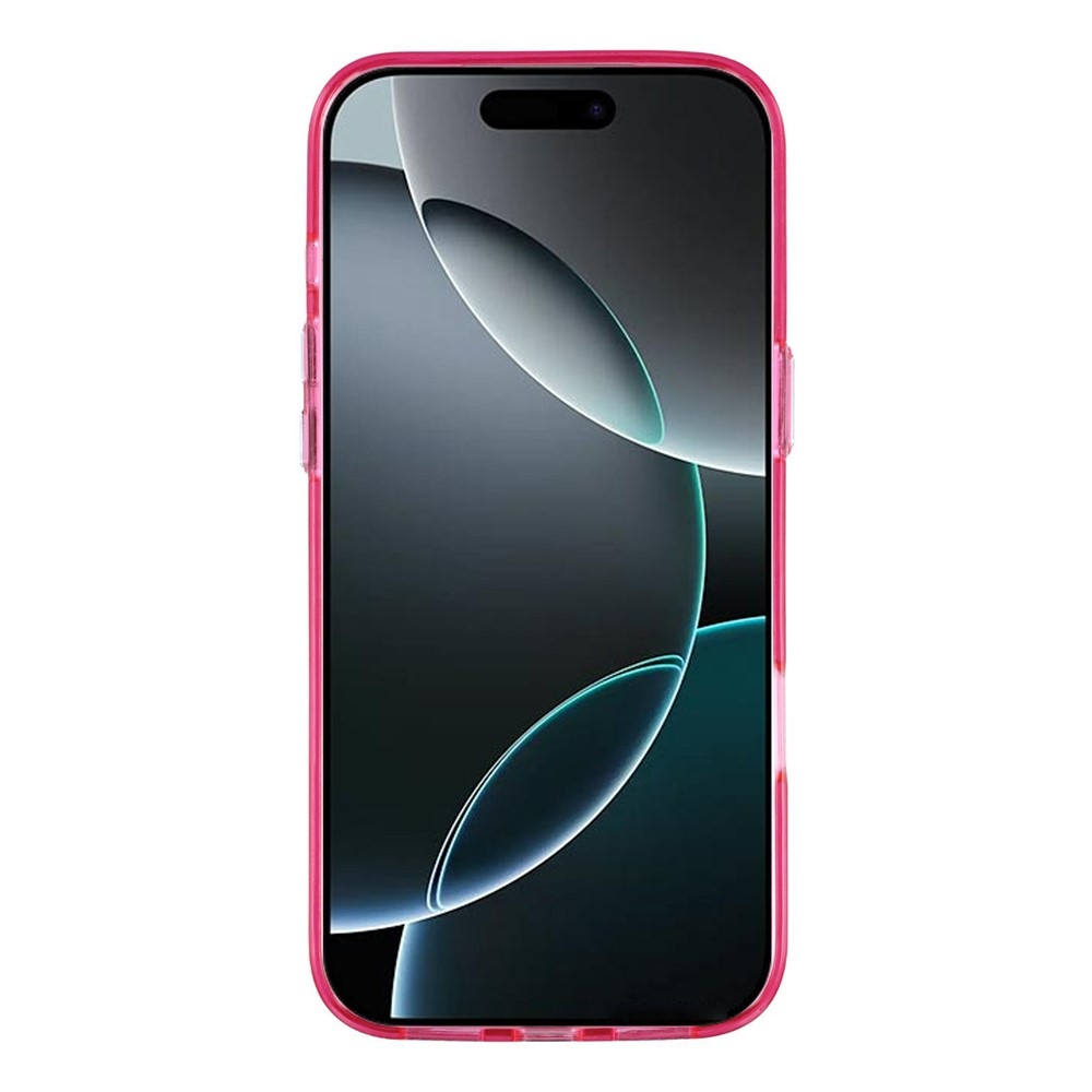 Gélový obal s pevným chrbtom na iPhone 17 Pro Max - ružový