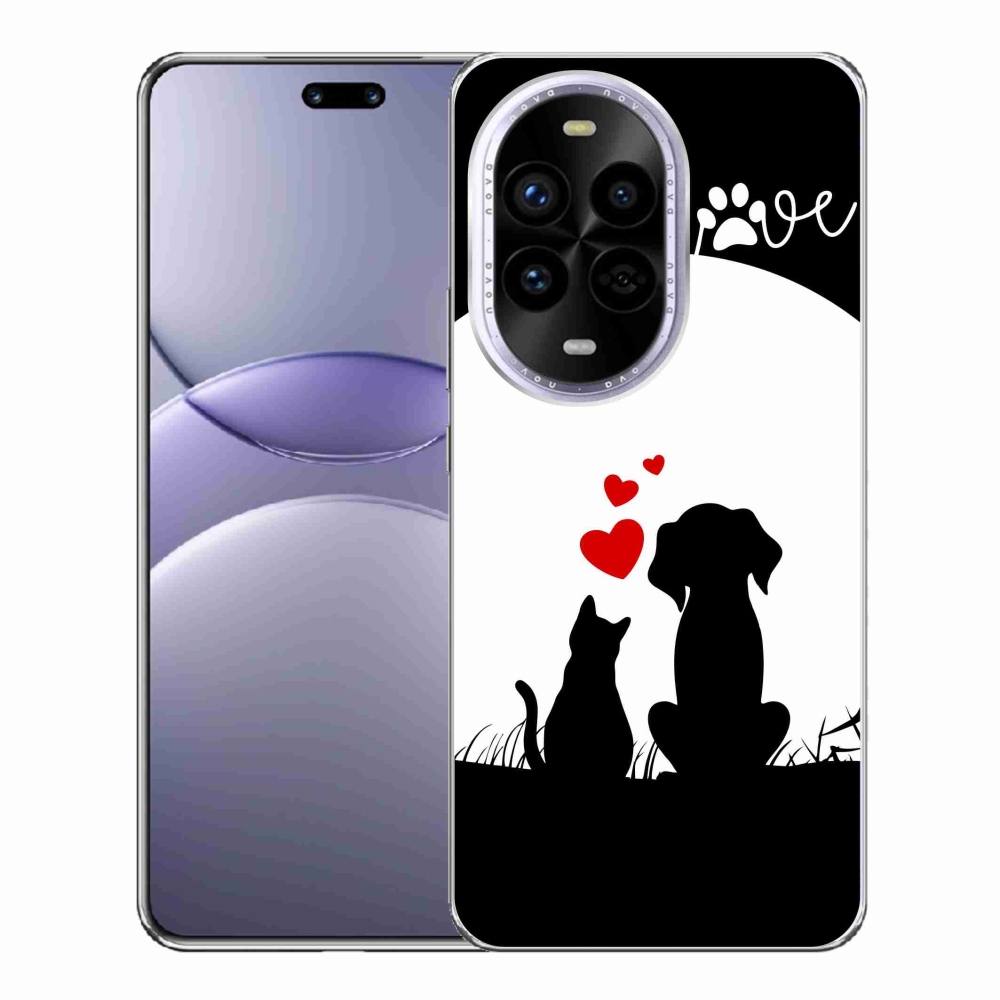 Gélový kryt mmCase na Huawei Nova 13 Pro 5G - zvieracia láska