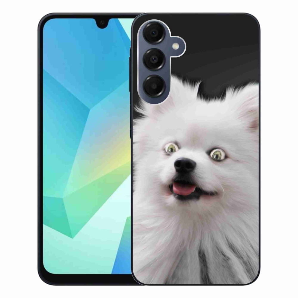 Gélový kryt mmCase na Samsung Galaxy A16 4G/5G - biely špic