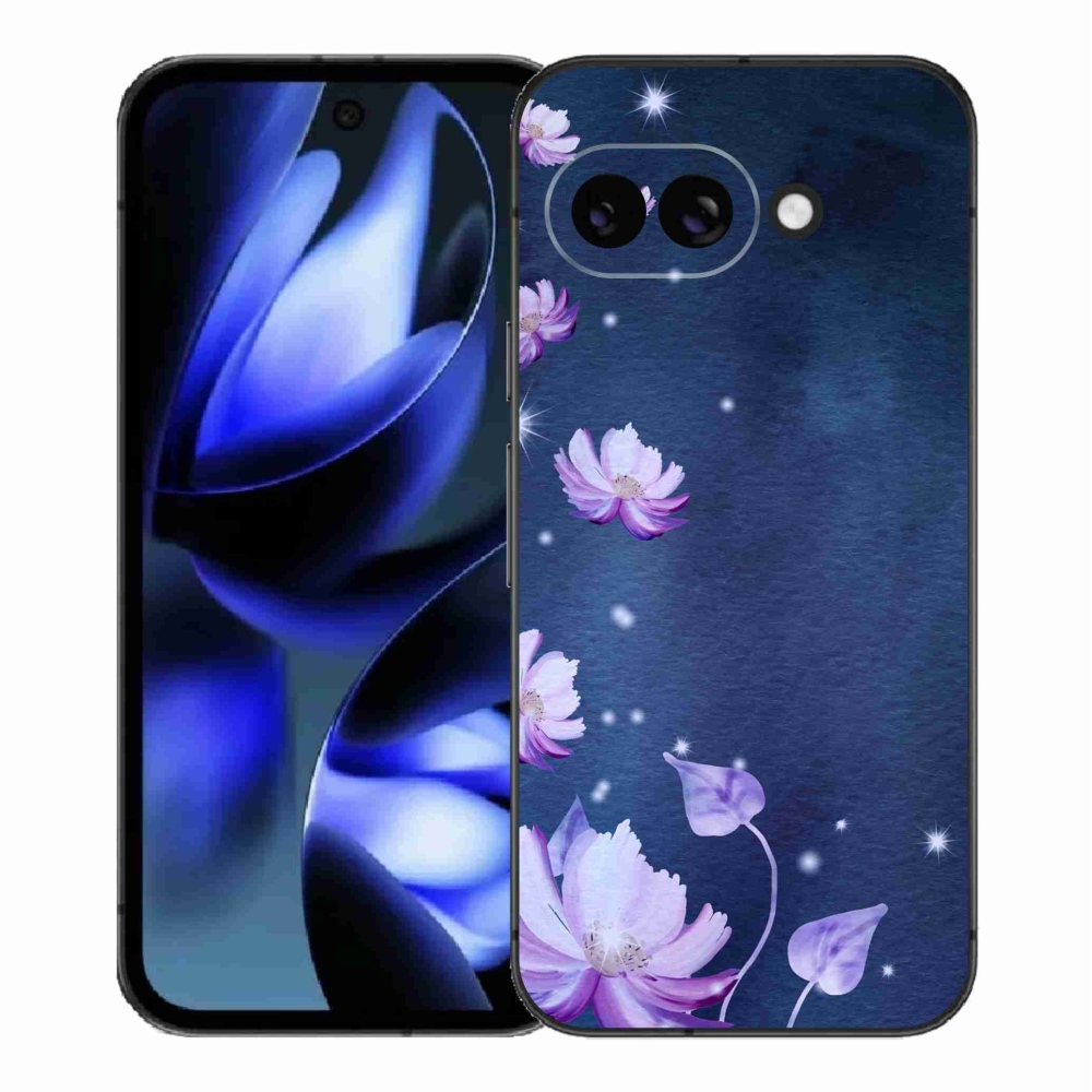 Gélový kryt mmCase na Google Pixel 9a - padajúce kvety