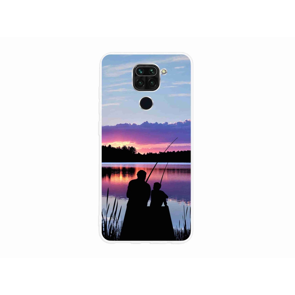 Gélový kryt mmCase na Xiaomi Redmi Note 9 - rybárčenie 2