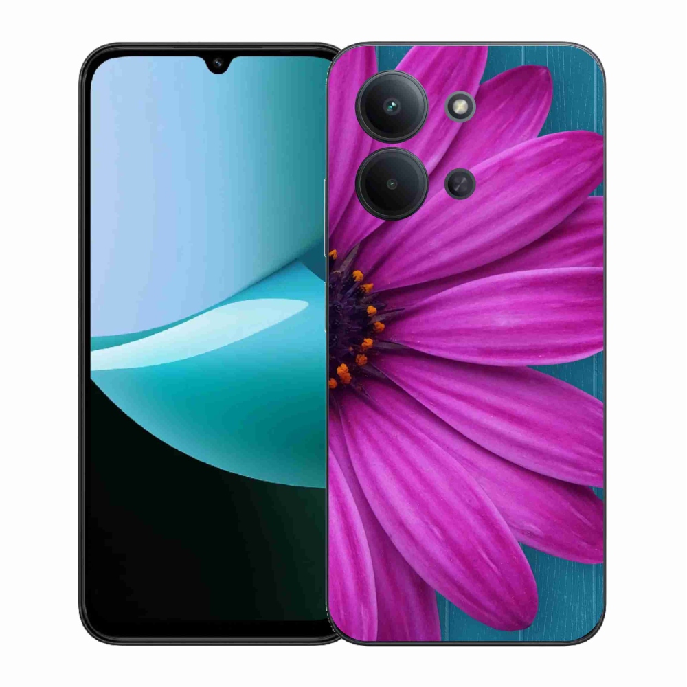 Gélový kryt mmCase na Xiaomi Redmi 15C 4G (171mm)/Poco C85 4G (171mm) - fialová margaréta