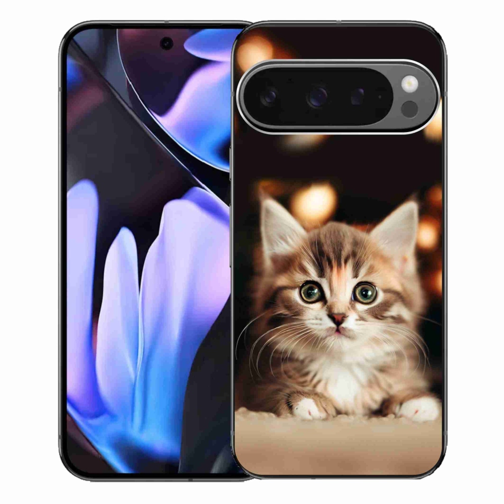 Gélový kryt mmCase na Google Pixel 9 Pro XL - roztomilé mačiatko 2